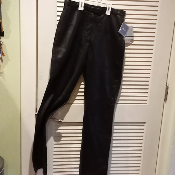 Women's leather pants - Picture 1 of 5